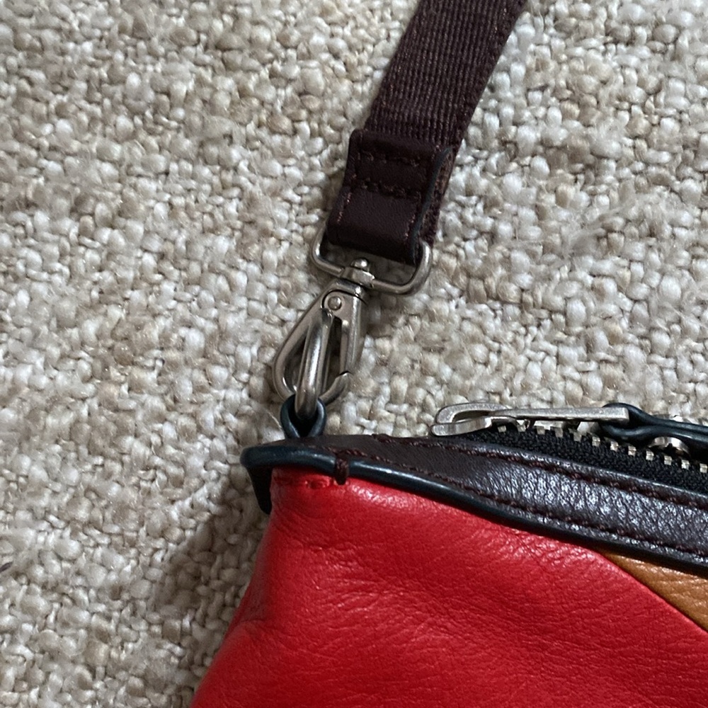 Fossil Multicolored Fall Crossbody And Hand Purse - image 7